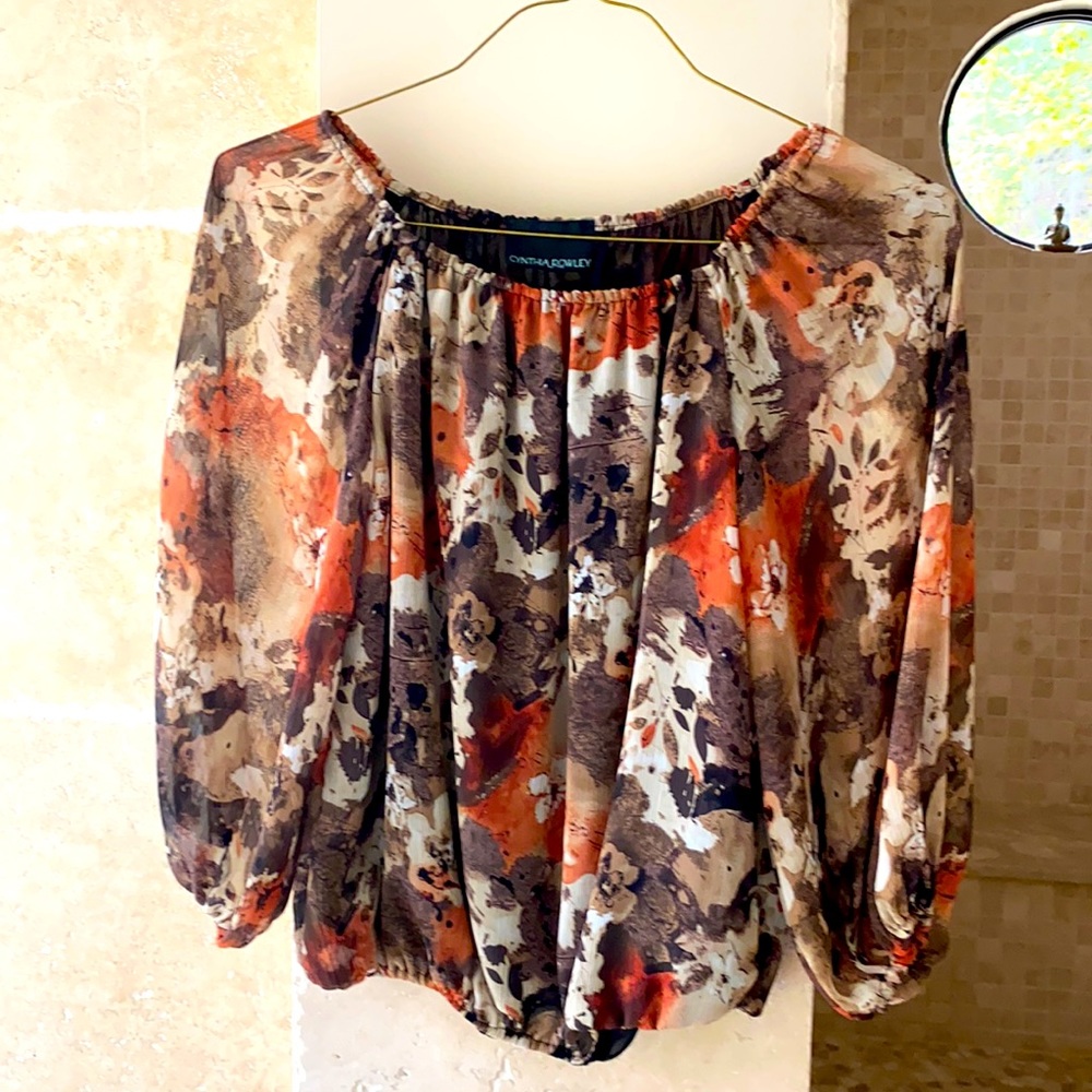 Gorgeous Cynthia Rowley blouse